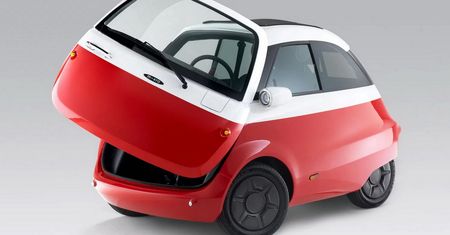 Kultowa Isetta powraca w elektrycznym wydaniu. Poznajcie szwajcarskie Microlino