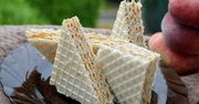 Kolorowe wafelki owocowe