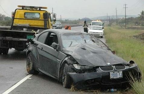 Usain Bolt rozbił swoje BMW M3