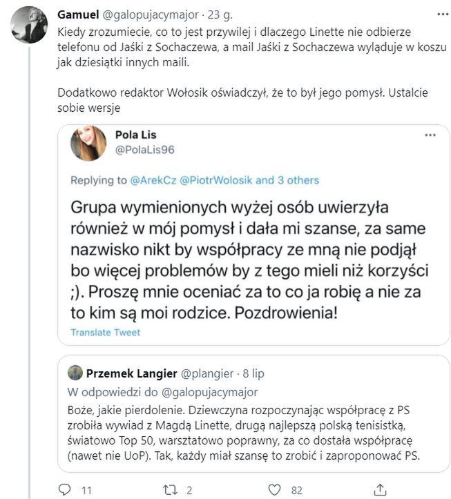 Tomasz Lis broni córki przed "hejterami". Potrzebnie?
