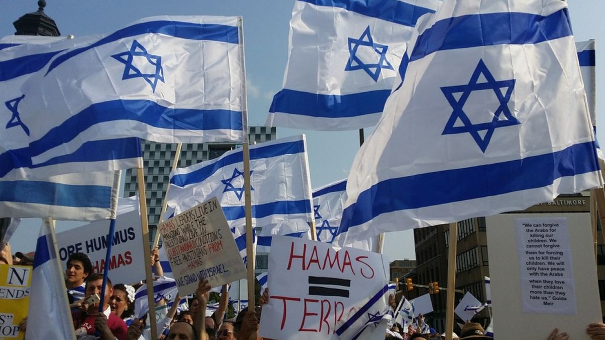 Protesty w Izraelu przeciwko Hamasowi