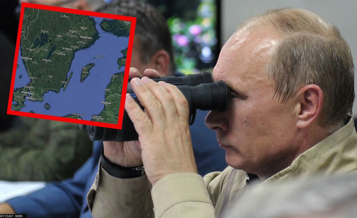 Szwedzi przewidują, że Władimir Putin zaatakuje Gotlandię, Skanię i Blekinge