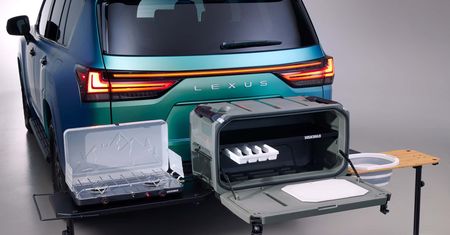 Lexusy na wyprawy. Wrażenie robią akcesoria