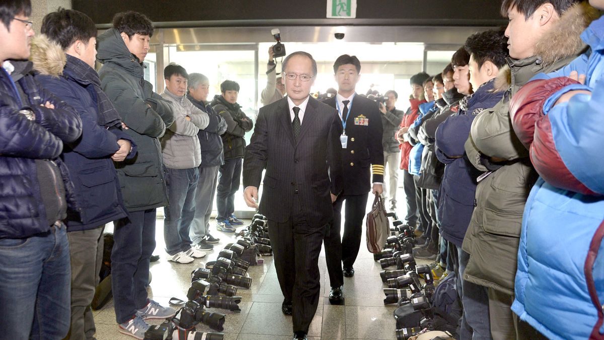 Bojkot fotoreporterów w Korei Południowej. Odmówili fotografowania japońskiego dyplomaty 1