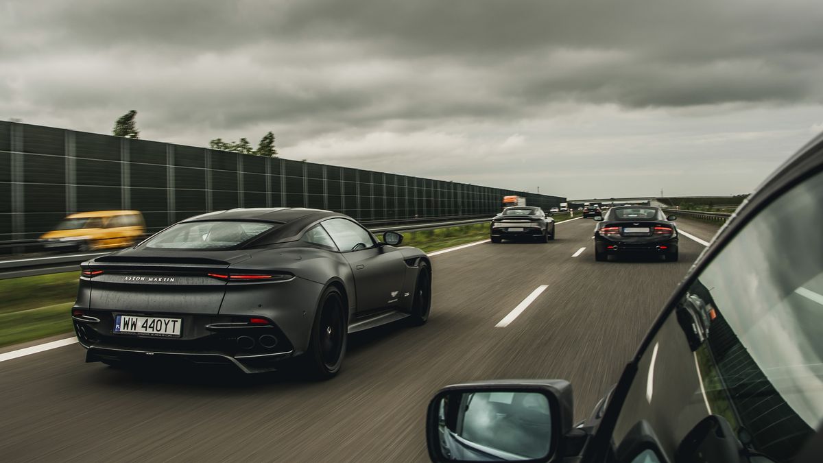 Kawalkada Aston Martin Road to Wrocław (fot. Miroszi)