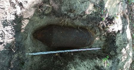 Gdańsk. Znaleziono 500-kilogramową bombę. Leżała zaledwie 30 cm pod gruntem
