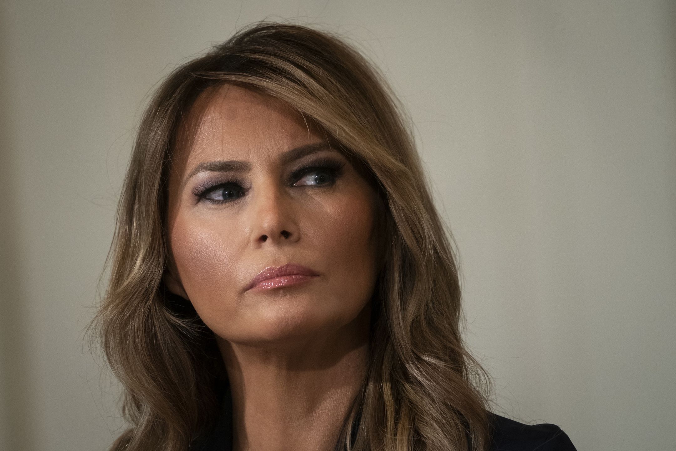 Melania Trump na spotkaniu w Białym Domu