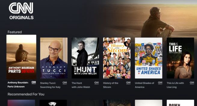 Biblioteka CNN Originals w Discovery+