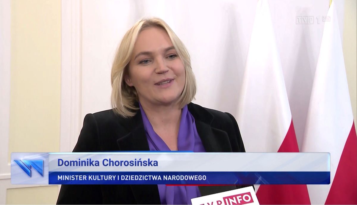 Dominika Chorosińska dla "Wiadomości" wypowiedziała się o polonezie