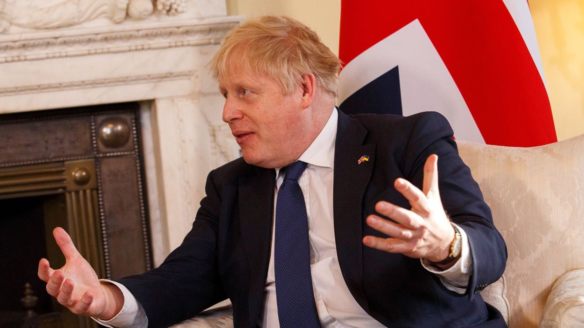 Na zdjęciu premier Wielkiej Brytanii Boris Johnson