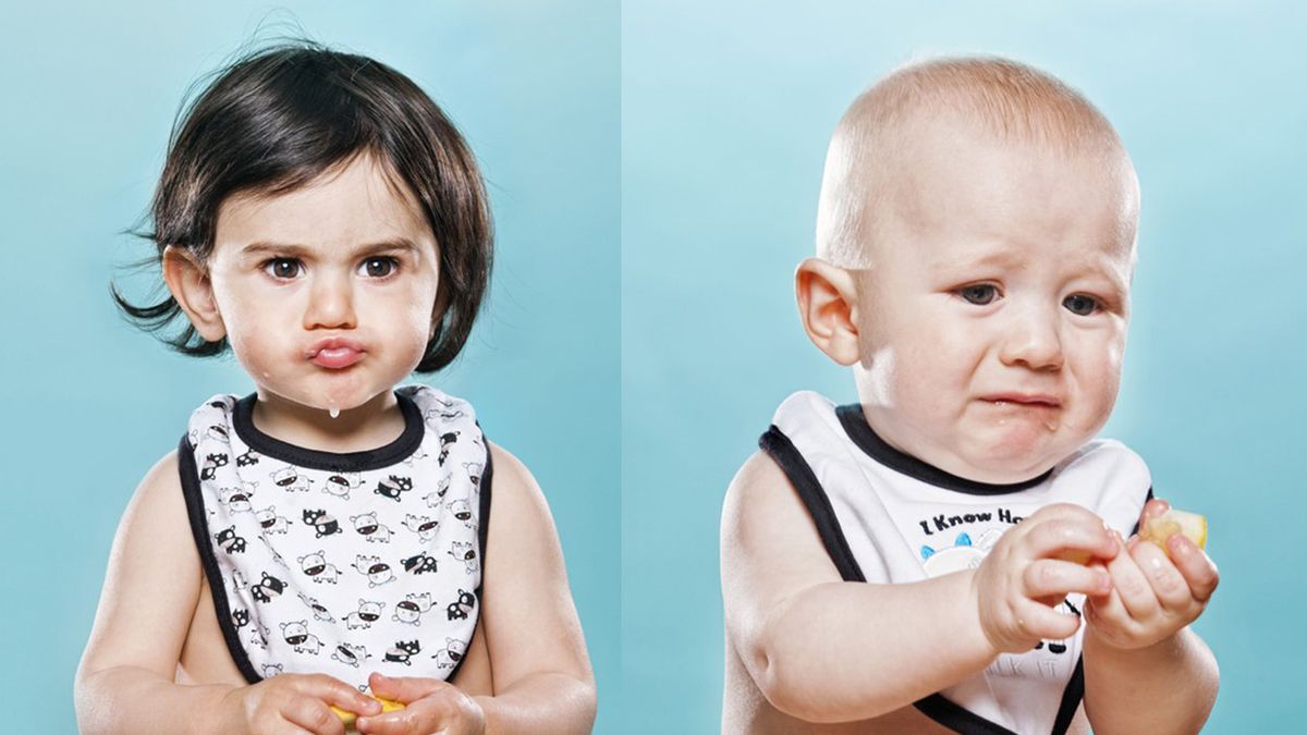 Oto zaskakujące miny dzieci jedzących cytryny po raz pierwszy w życiu 1