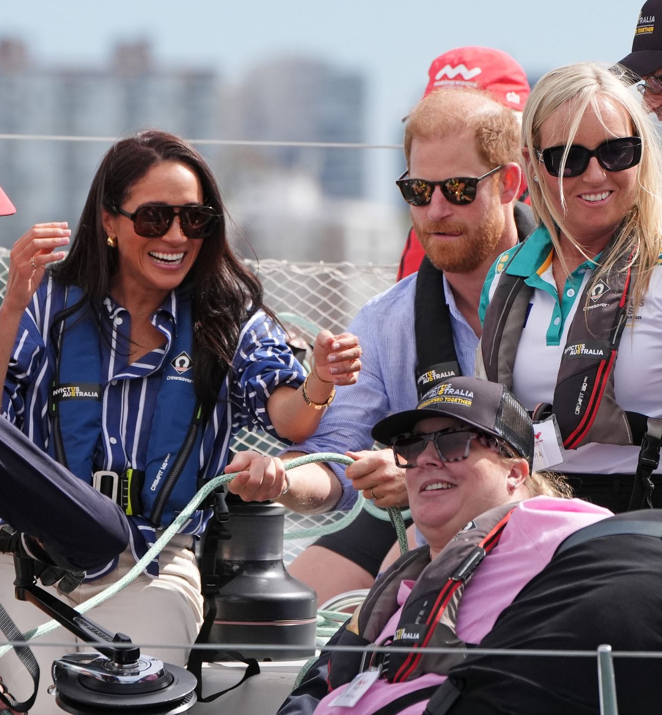 Meghan Markle i książe Harry w Australii