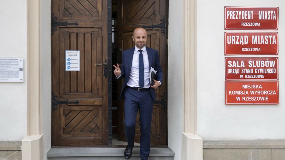 Wybory w Rzeszowie. Znamy termin zaprzysiężenia / Na zdjęciu Konrad Fijołek
