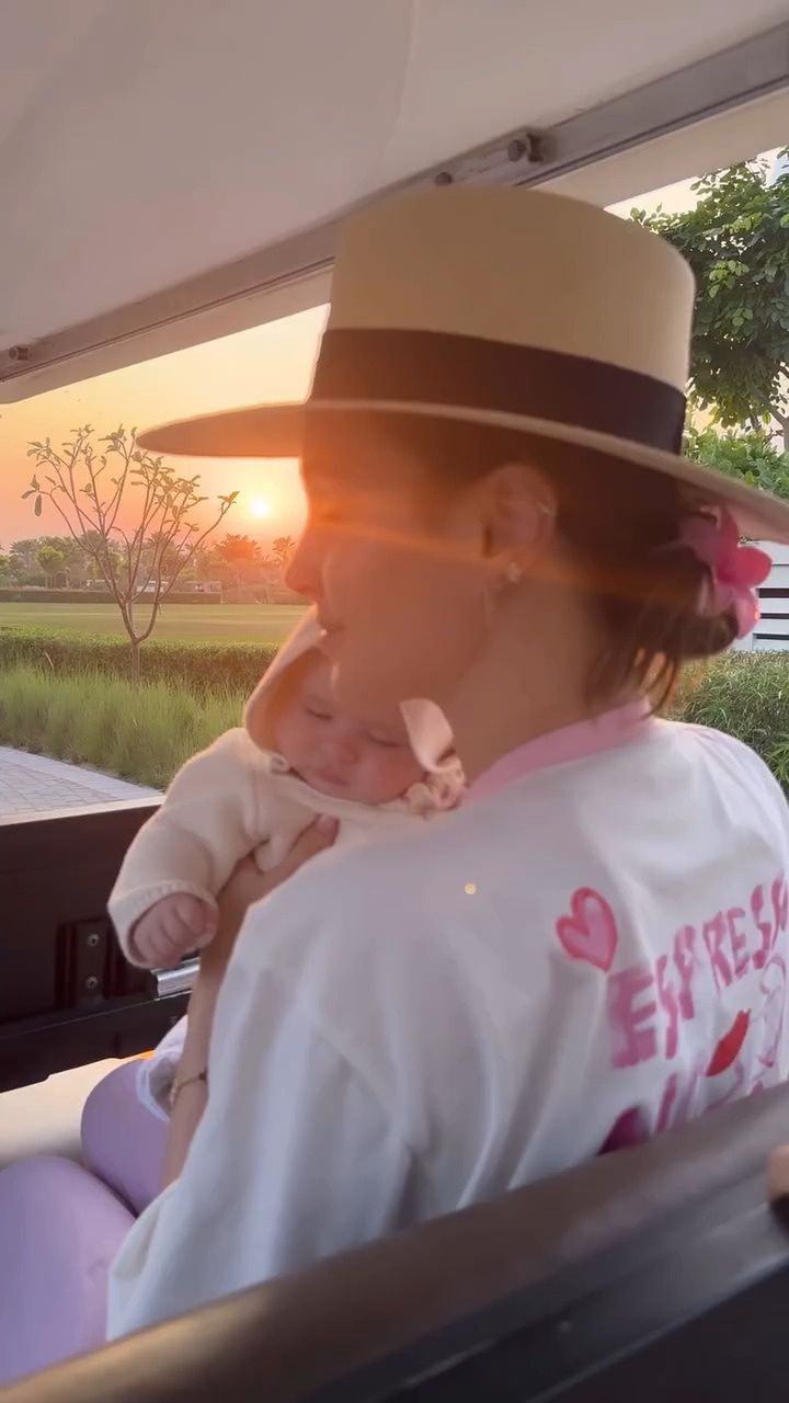 Rodzinne wakacje Szczęsnych w Dubaju