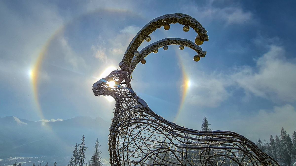 Halo widziane z Gubałówki.