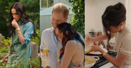 Meghan Markle wrzuciła zwiastun SWOJEGO PROGRAMU! Będzie gotować, zbierać warzywa i... grzebać w ulu. Obejrzycie?