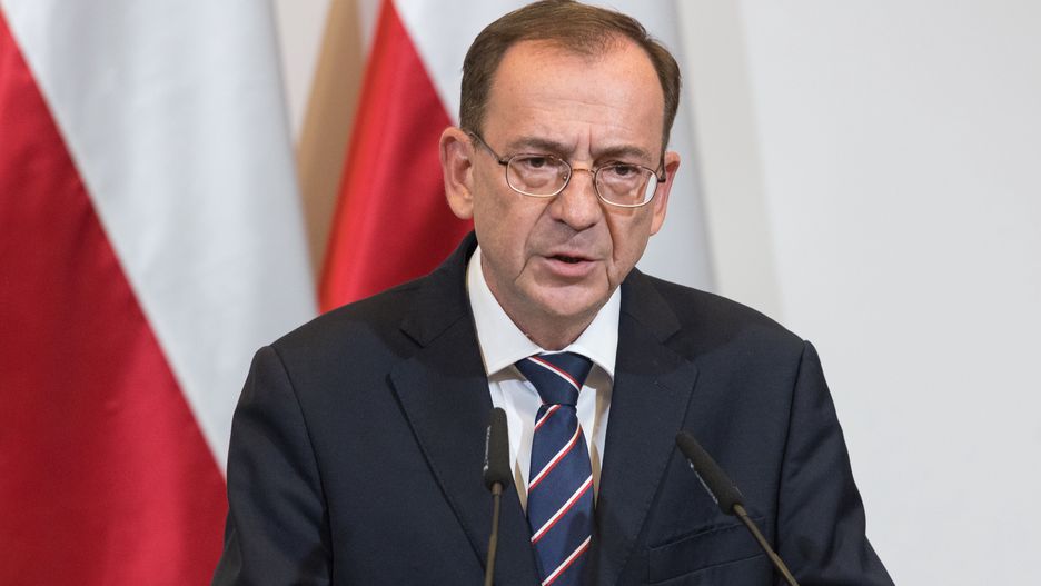 Minister spraw wewnętrznych i administracji oraz koordynator służb specjalnych Mariusz Kamiński
