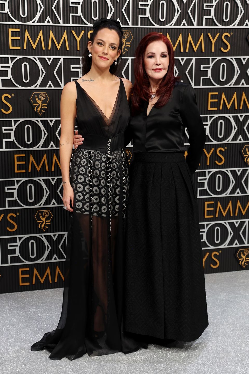 Riley Keough, Priscilla Presley 