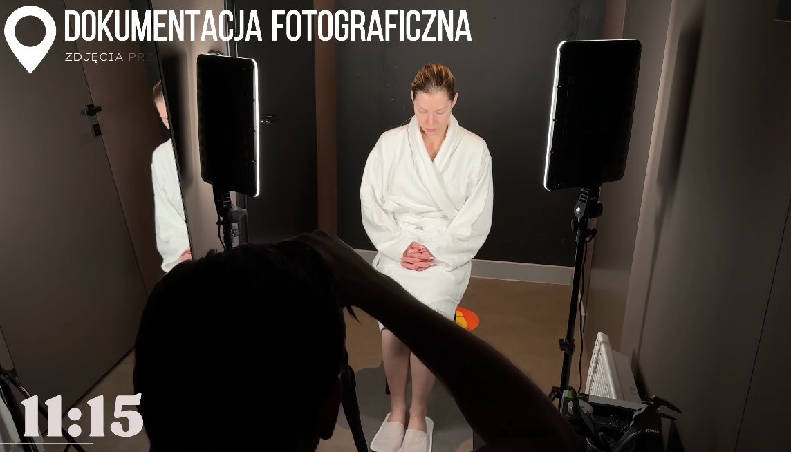 Julia von Stein podczas operacji plastycznej