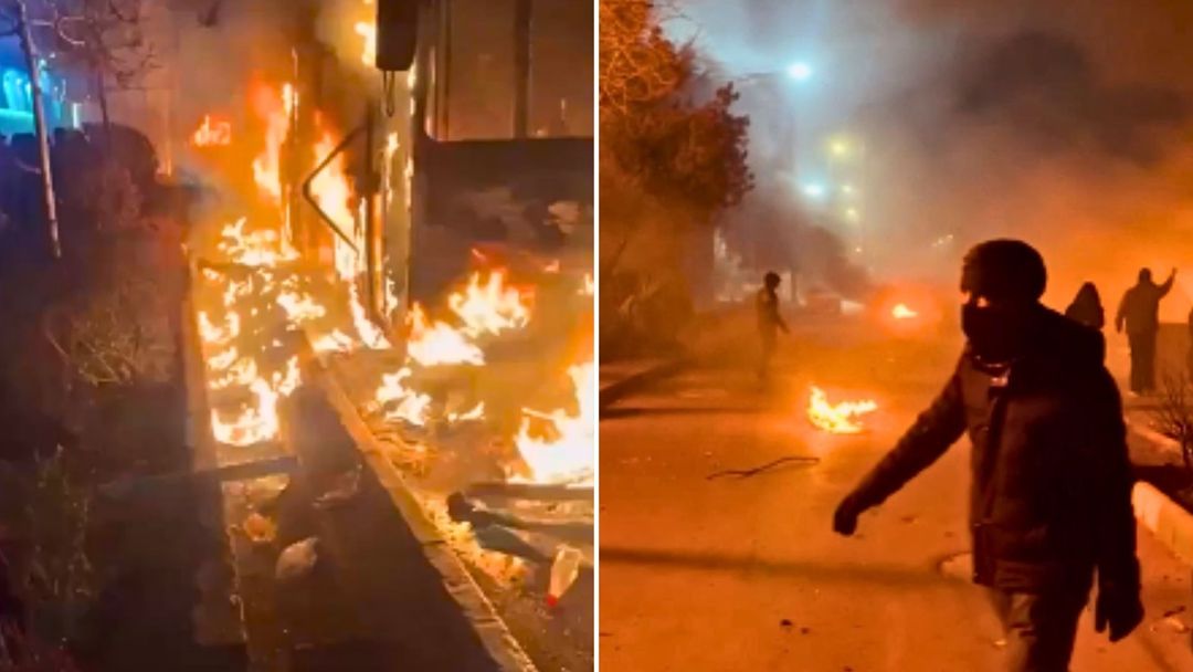 wiadomości,aktualności,WP Wiadomości Chaos na ulicach w Iranie. Na nagraniach słychać strzały z broni