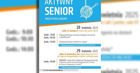Lublin łączy pokolenia. Bezpłatne wydarzenia dla wszystkich mieszkańców