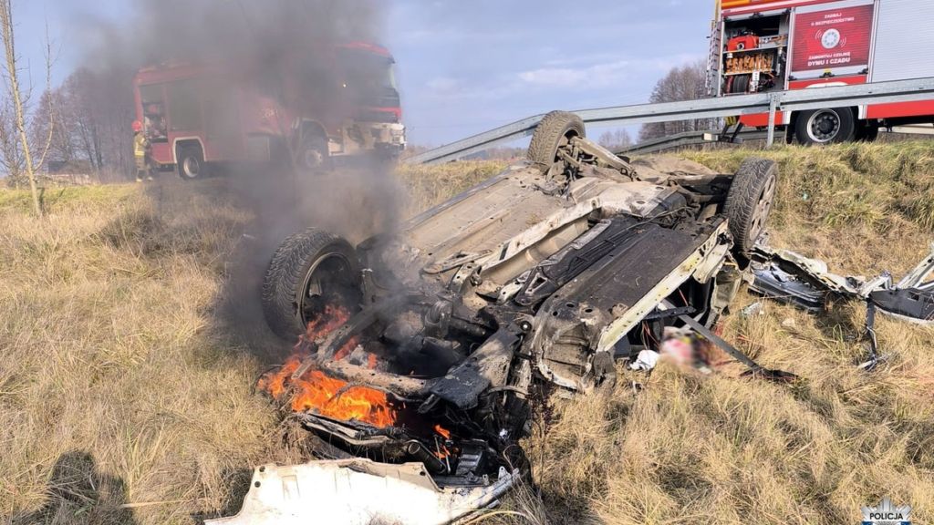 Zdjęcie z miejsca zdarzenia