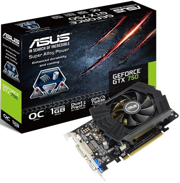 ASUS GeForce GTX 750 OC karta graficzna