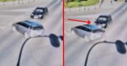 Czerwone światło nie obowiązuje BMW? Kierowca wjechał na skrzyżowanie na pełnej