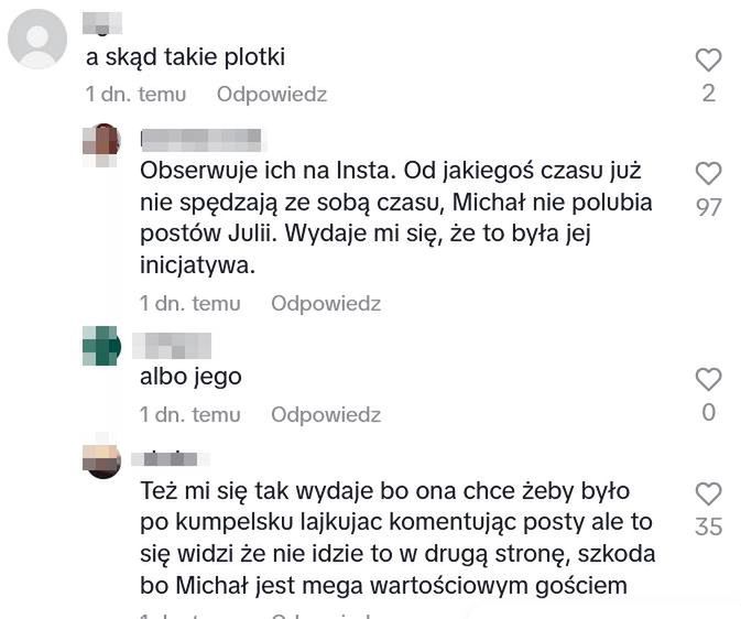 Internauci o rzekomym rozstaniu Maffashion i Michała Danilczuka
