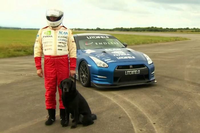 Niewidomy kierowca bije rekord prędkości ponad 300 km/h