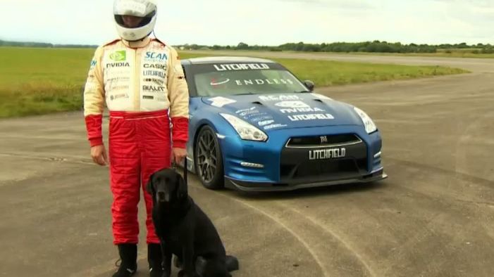 Niewidomy kierowca bije rekord prędkości ponad 300 km/h 1