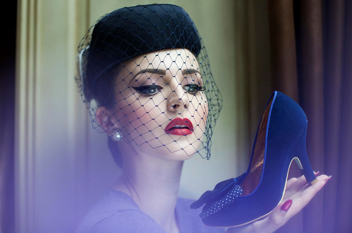 „Vintage Woman" - piękne, stylizowane portrety Mai Topcagic 1
