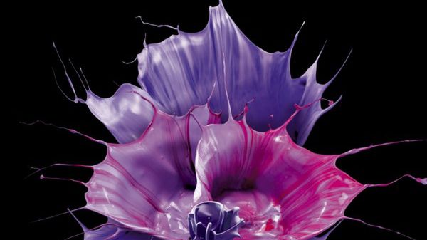 Magiczne kwiaty z ekologicznej farby [GALERIA] 1