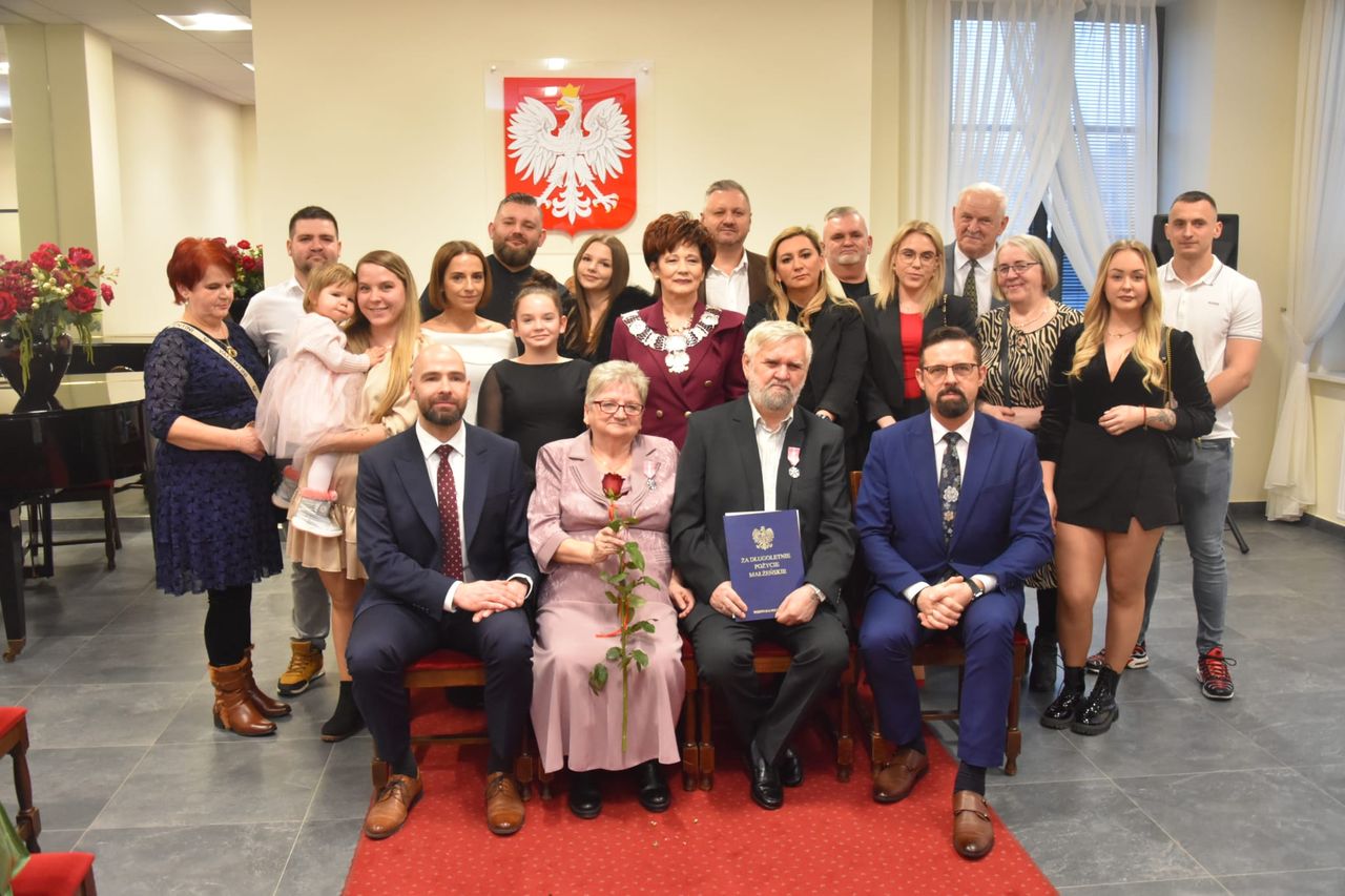 Jubileusz Złotych Godów w Płocku. Medale za Długoletnie Pożycie Małżeńskie wręczone parom!