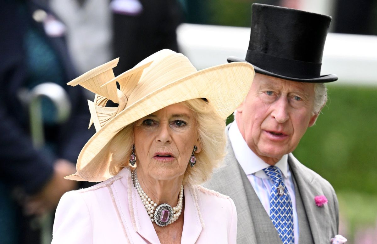 Royal Ascot 2023 - Wednesday
ASCOT, ENGLAND - JUNE 21: Queen Camilla and King Charles III attend day two of Royal Ascot 2023 at Ascot Racecourse on June 21, 2023 in Ascot, England. (Photo by Samir Hussein/WireImage)
Samir Hussein