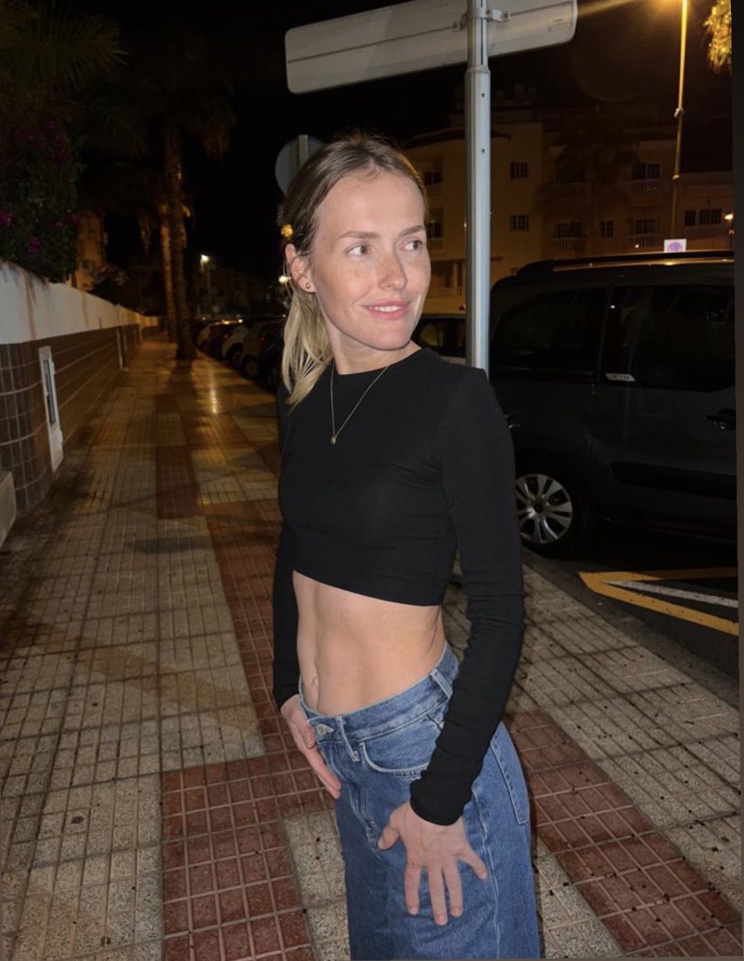 Olga Frycz w bikini relacjonuje pobyt na Teneryfie