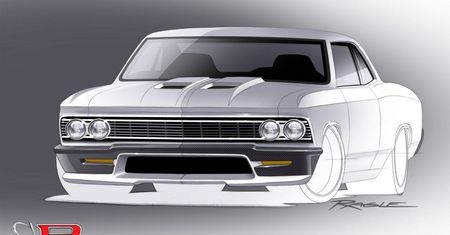 Ringbrothers Chevrolet Chevelle - staruszek w dobrej formie
