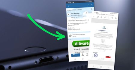 Czytelniczka dostała e-mail. W załączniku PDF z wezwaniem