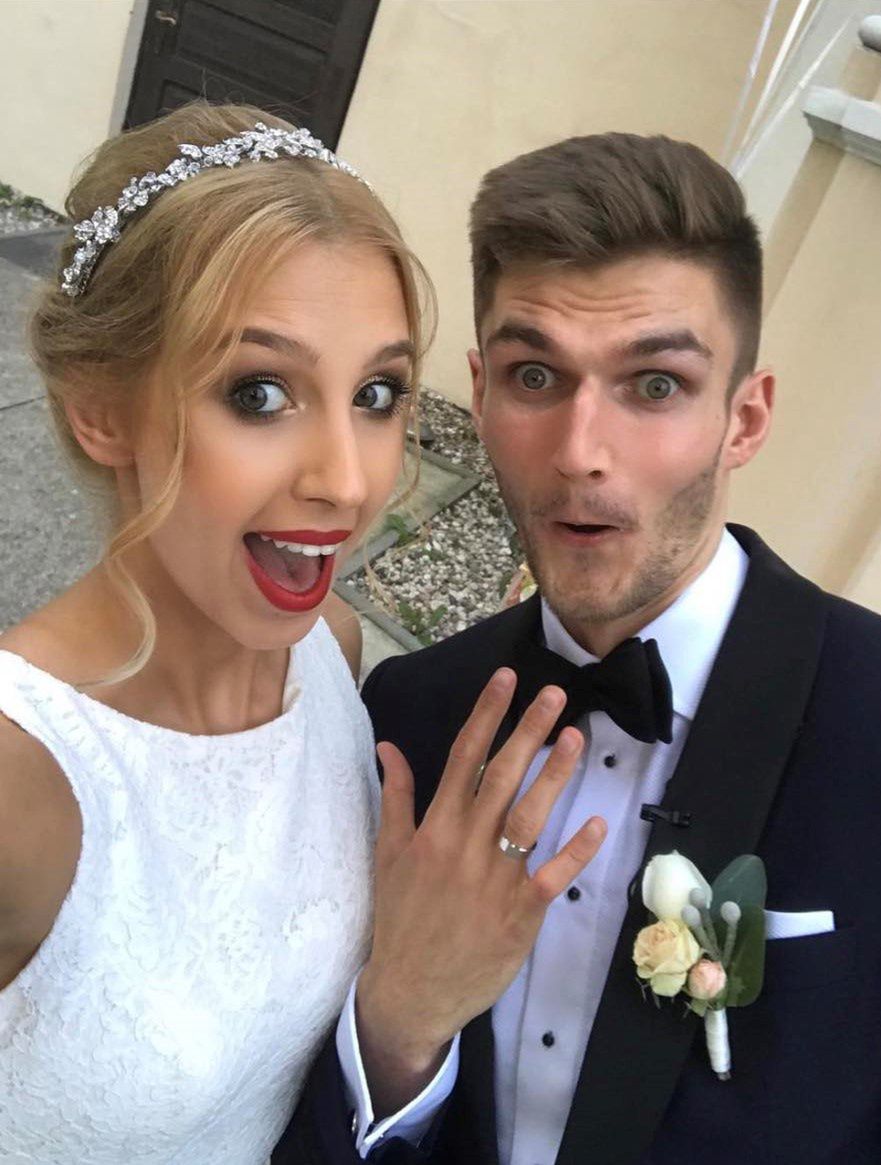 Karol Kłos i Aleksandra Dudzicka