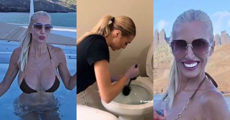 Odziana w bikini Aneta Glam kpi z Caroline Derpienski? "Mogą być dwie królowe - te co siedzą w kiblu, i te co siedzą w jacuzzi"