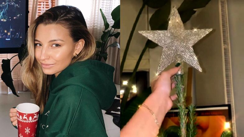 Julia Wieniawa pochwaliła się choinką 