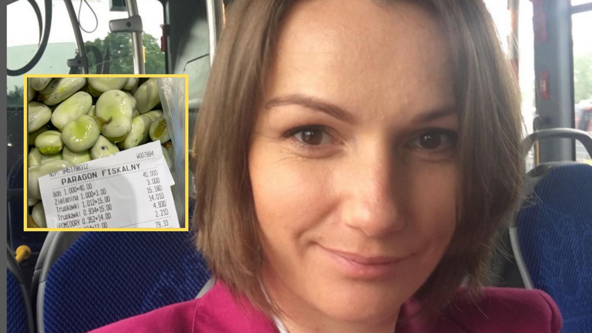 Posłanka pokazała paragon z warzywniaka