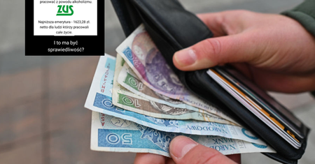 "To ma być sprawiedliwość?". Porównał rentę alkoholową i emeryturę