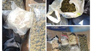 Kolscy funkcjonariusze przejęli ponad 10 kg środków odurzających
