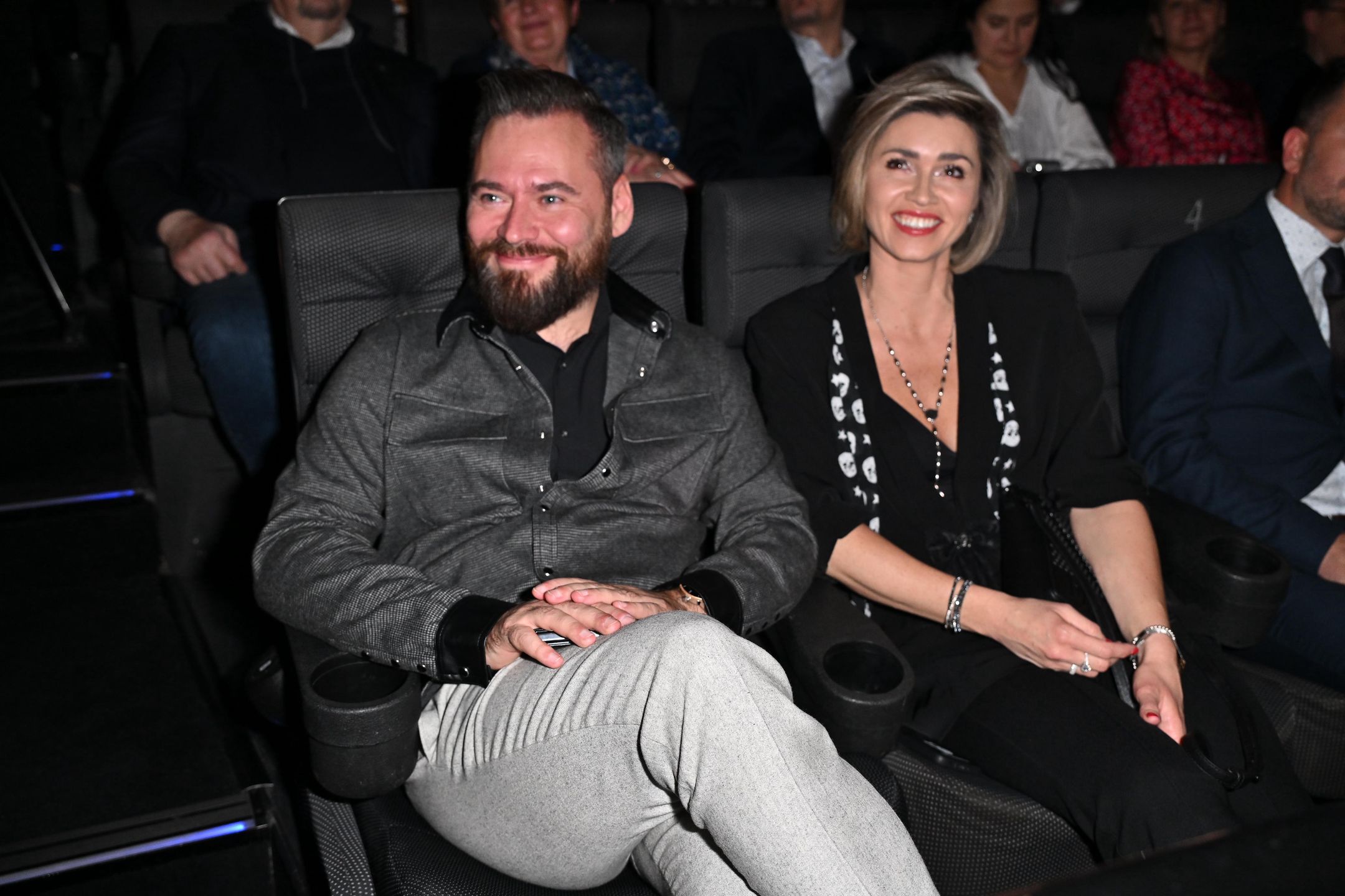 Krzysztof Stanowski zabrał żonę na premierę
