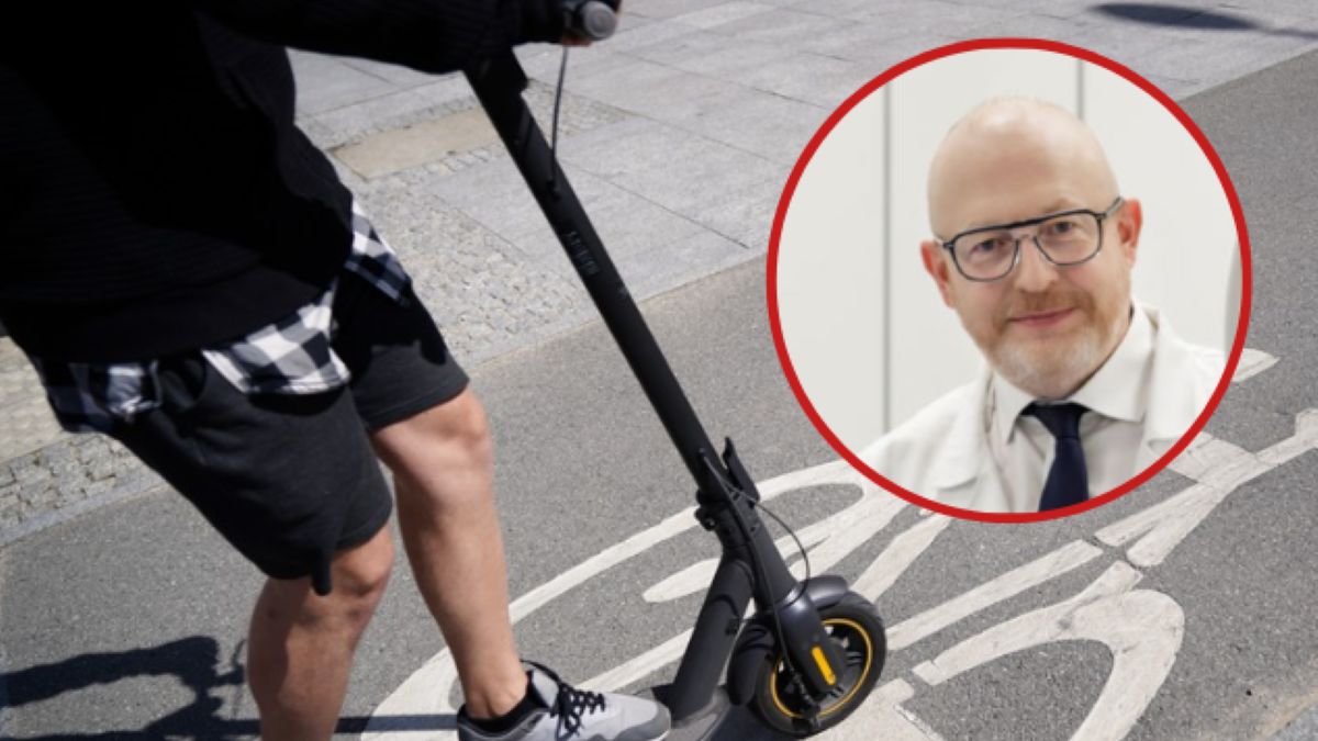 Dr. hab. Paweł Łęgosz o wypadkach na hulajnogach