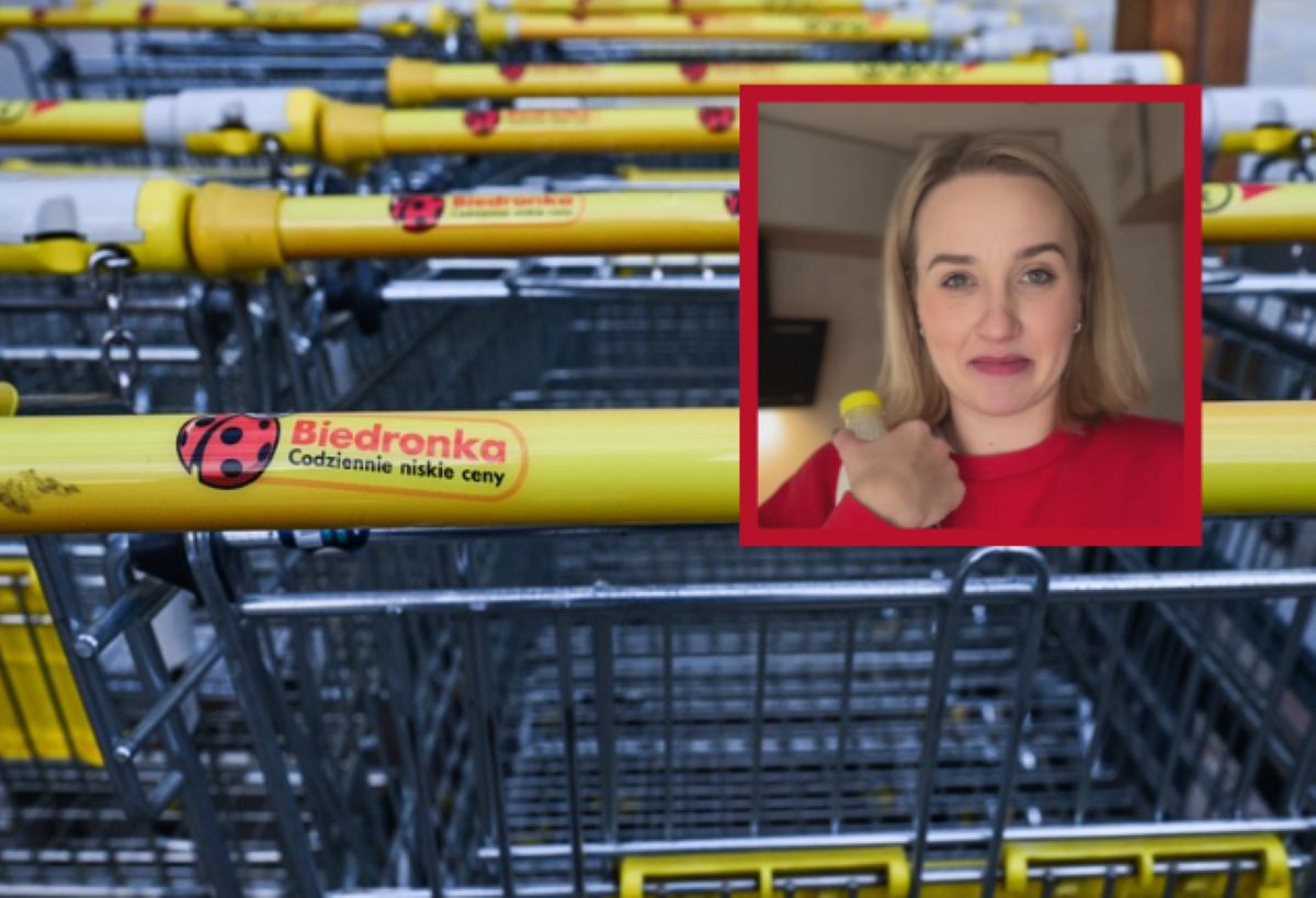 Tiktokerka zrobiła zakupy w Biedronce. Wszystko nagrała