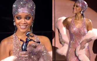 Rihanna POKAZAŁA WSZYSTKO na Fashion Awards!