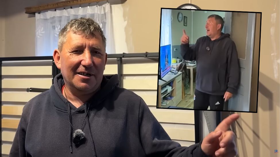 Andrzej z Plutycz z "Rolnicy. Podlasie" pokazał szafę w sypialni