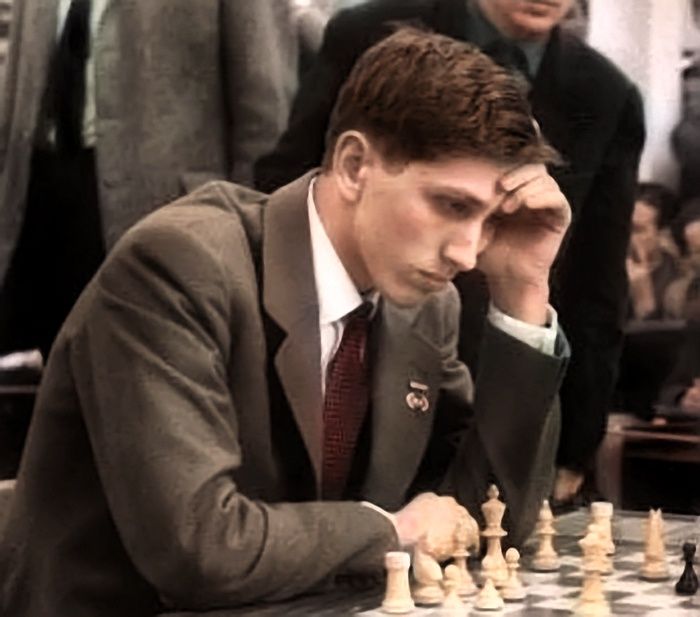 Bobby Fischer fot. domena publiczna